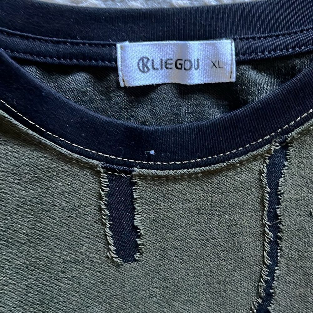 Army green tee  - Picture 2 of 3